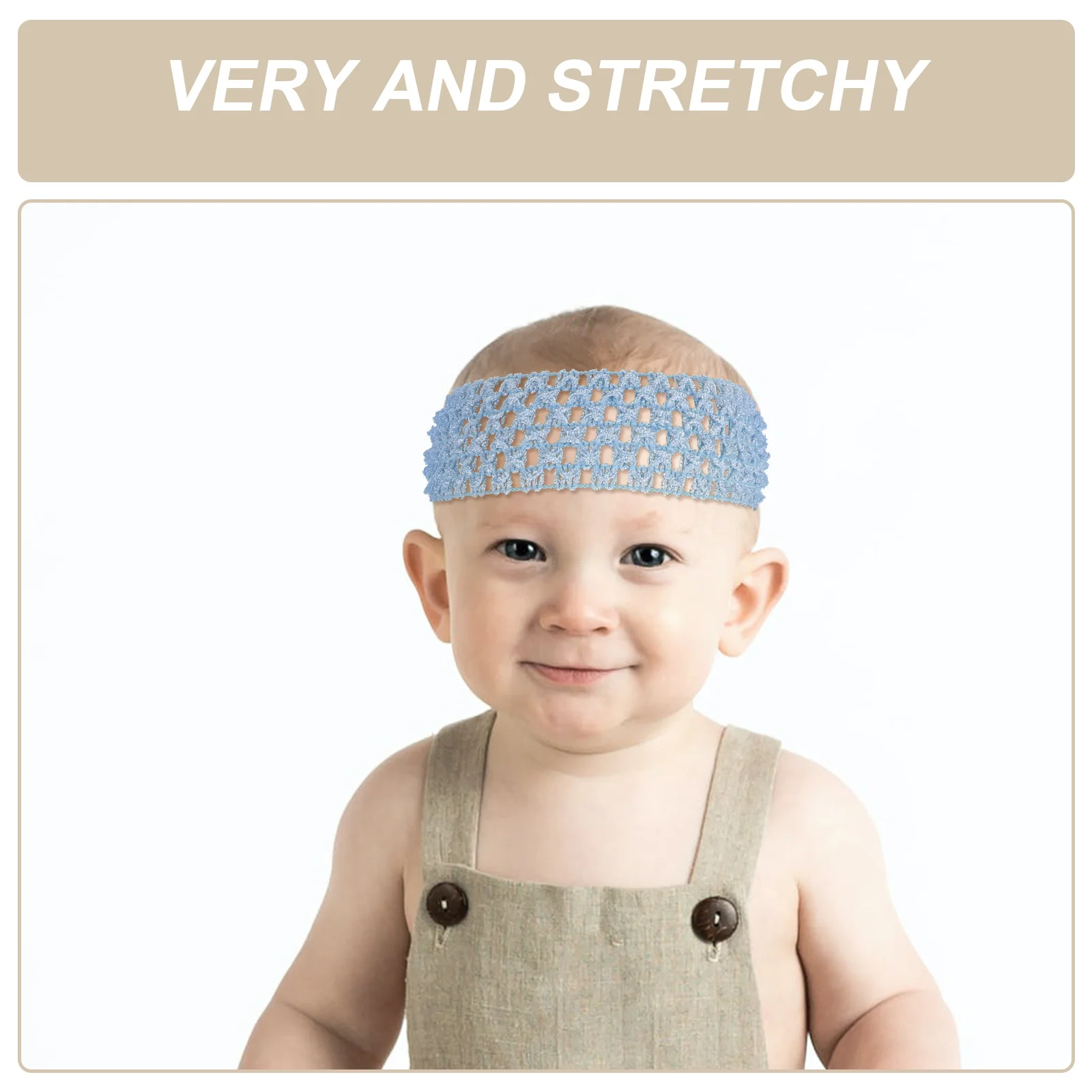 24 قطعة العصابات الشعر الطفل أطواق رأس مرنة للفتيات 30 سنتيمتر-50 سنتيمتر مقاس الفرقة 1 5 بوصة عرض لينة البوليستر الرضع طفل اكسسوارات