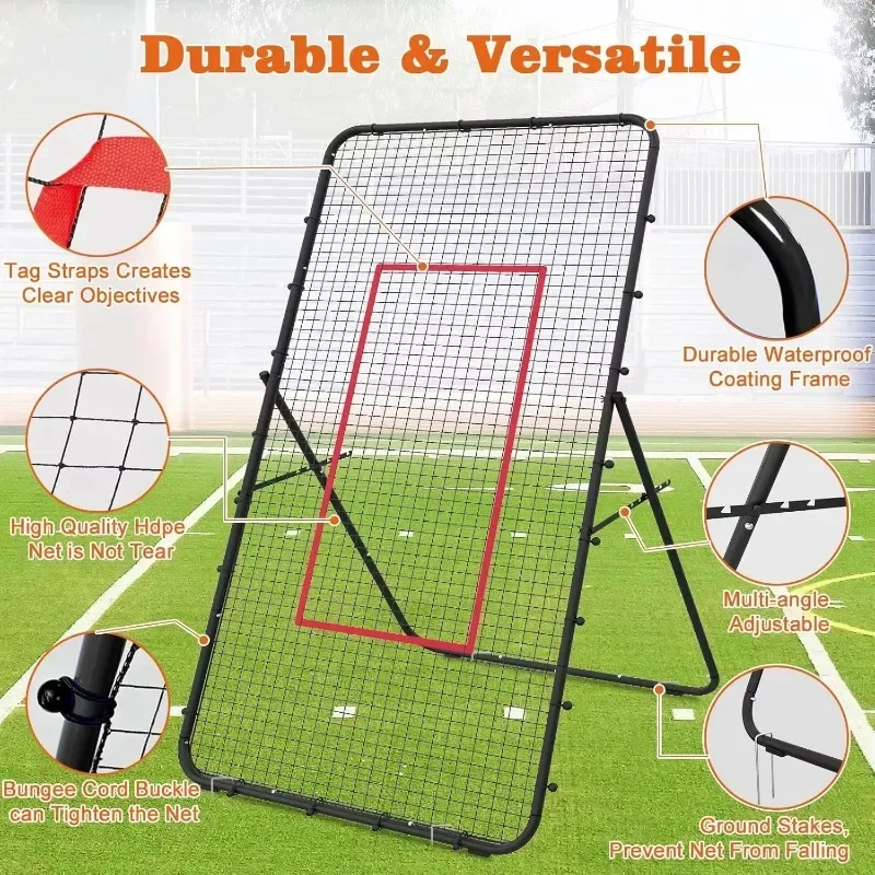 Portable outdoor training equipment for campus practice Volleyball Soccer Baseball Tennis Rebound Net
