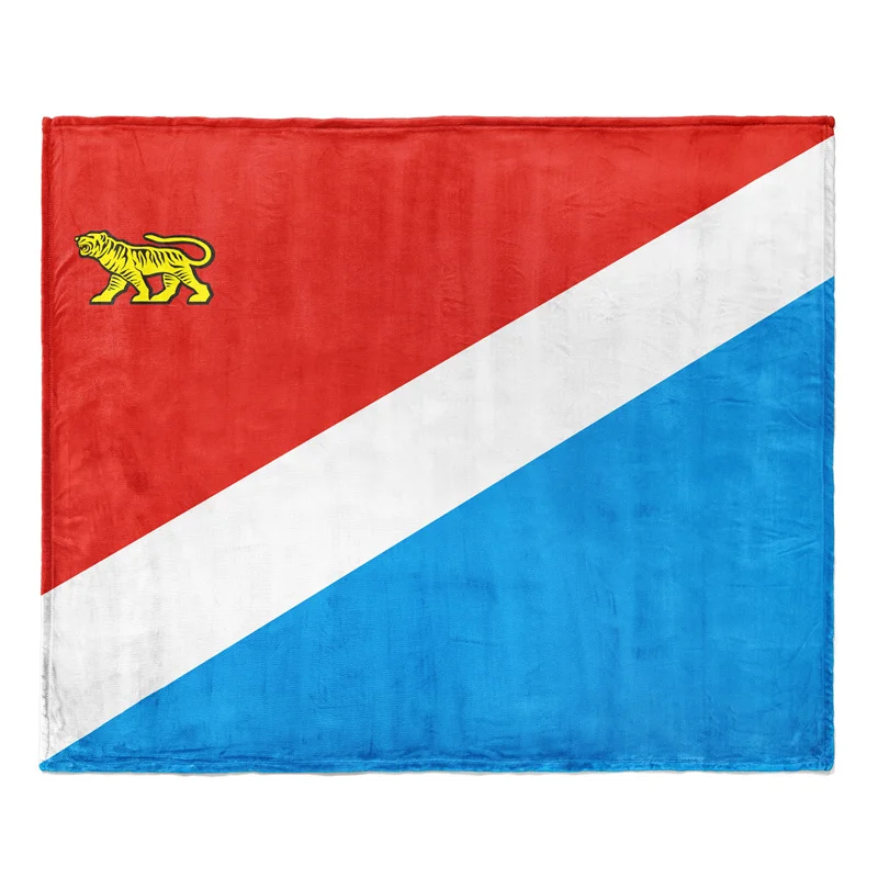 Gaslight Gatekeep Girlboss Primorsky Krai Russia Throw Blanket for Women Men Girls Boys Kids Pets Dogs Cats Couch Sofa