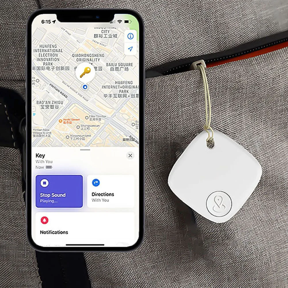 Mini GPS Tracker Global Positioning Anti-lost Key Finder Locator Long Distance Intelligent Tracker Pet Elder Bluetooth Trackers
