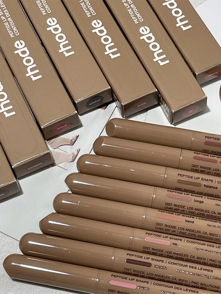 Brand Skin Peptide Lip Shape Pen Lip Liner Langdurige Lip Tint Potlood Pen Make-up Lipstick Poeder Blush Gloss Rouge Make-up - afbeelding 2