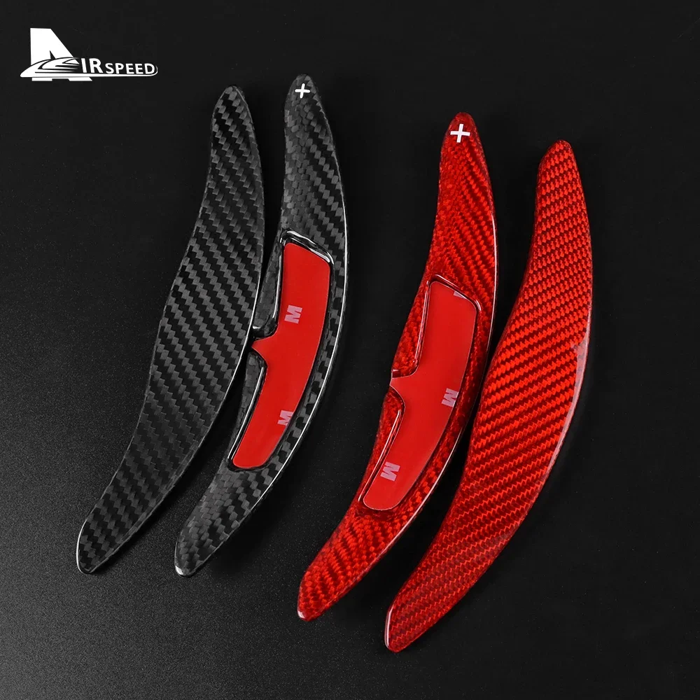

Hard Dry Carbon Fiber For Porsche Panamera Macan 971 718 911 Cayenne Boxster Accessories Car Steering Wheel Paddle Shifter