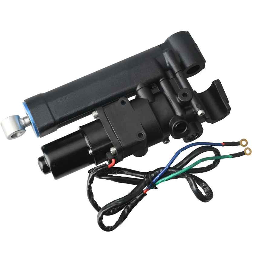 Outboard Single Ram Power Tilt Trim Unit Hydraulic Lift Suitable For 2-stroke 4-stroke 25-40 Horsepower 65W-43800 Boat Motor