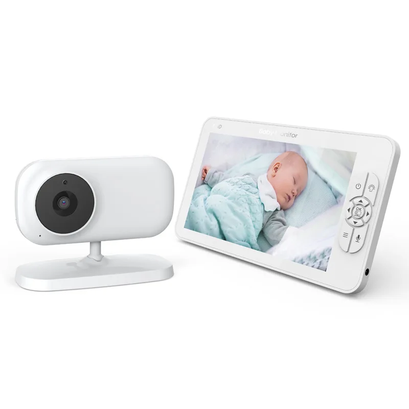 

Mother Kids Baby Monitor with Camera, Wireless Smart Surveillance Electronic Camera for Crying Babies Feeding Babies