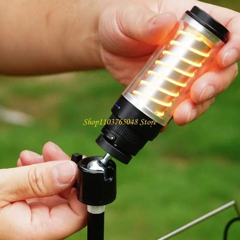 R53E Light weight Folding Stand Outdoor Lamp Post Hanging Light Hold