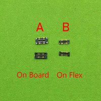 2Pcs Inner FPC Battery Flex Clip Connector For ASUS ZenFone 9 8 7 6 5 4 3 2 Max Pro/Plus/M1/Live/Laser Battery FPC Connector