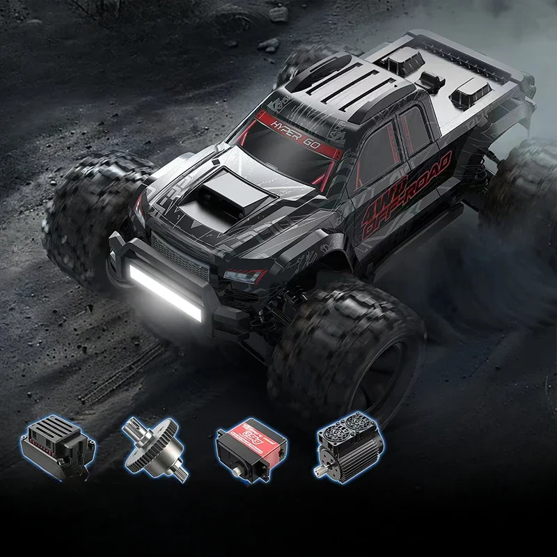 Lmjx 1/10 10208 Brushless Off-road Vehicle Electric Remote-controlled High-speed Car App Set Parameters