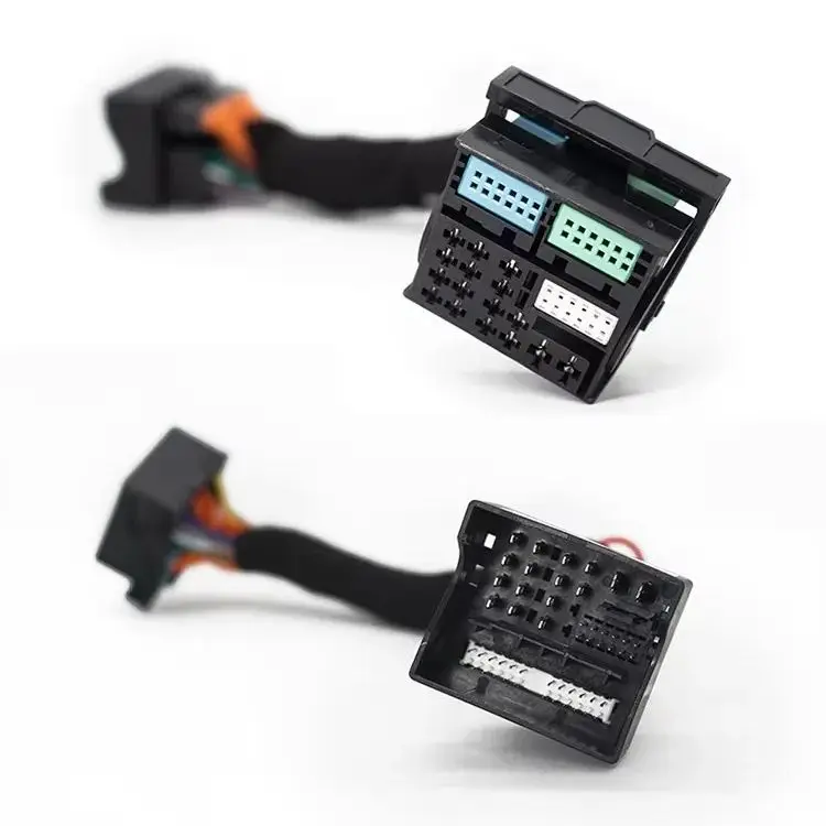 Professional Car Audio DSP Wire Harness of Auto stereo amplifier speaker wiring harness for car
