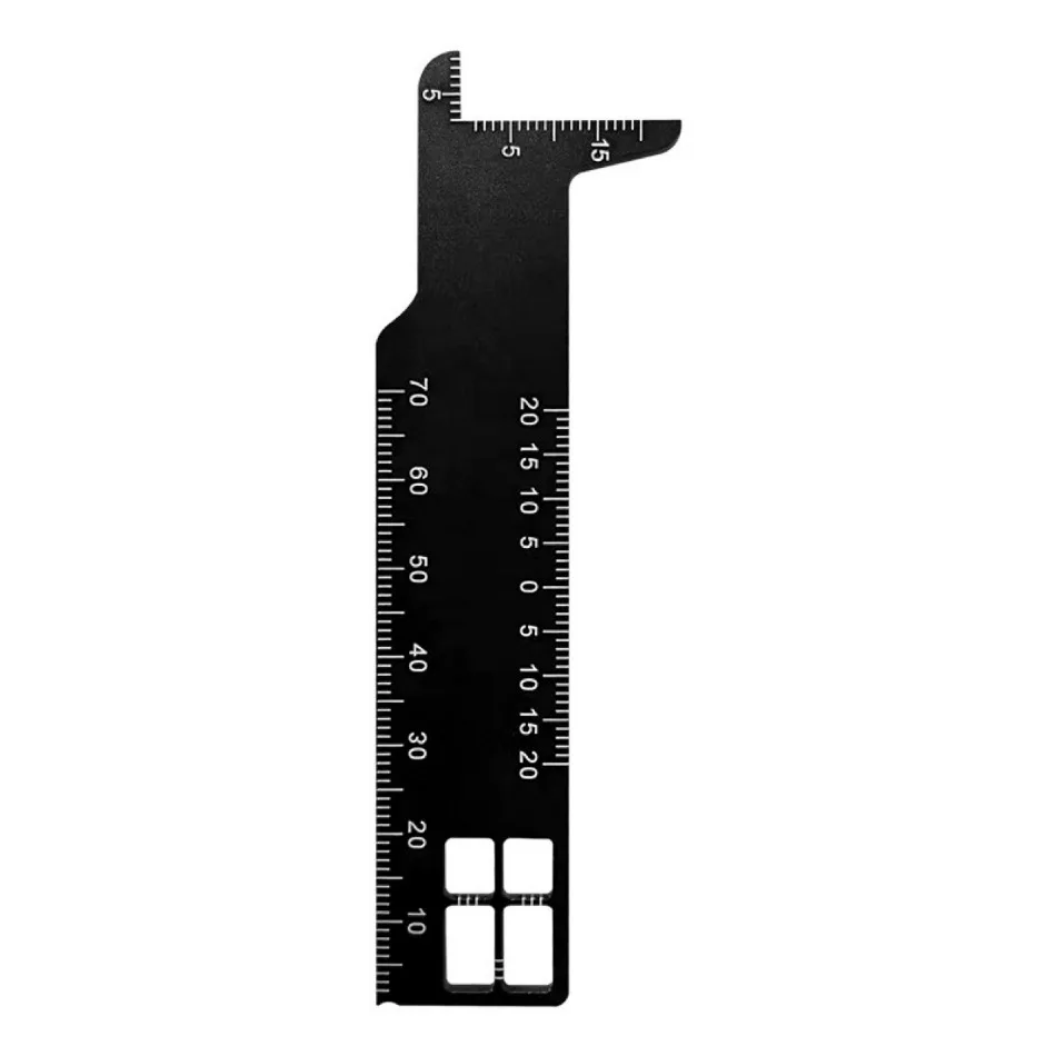 Dental Precision  Multi-Measuring Ruler Medical Tool Measure Scale Endodontic Instruments Dentistry