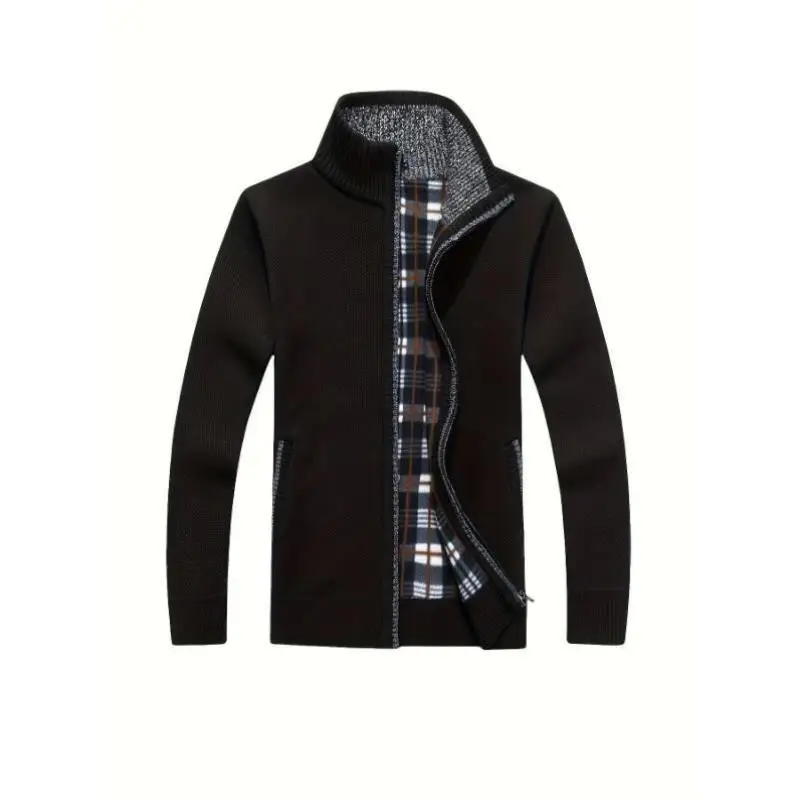 

Бежевый кардиган NS с воротником, однотонные топы, женский трикотаж с волокнистым волокном Coolmax, подходит для Ciwalk