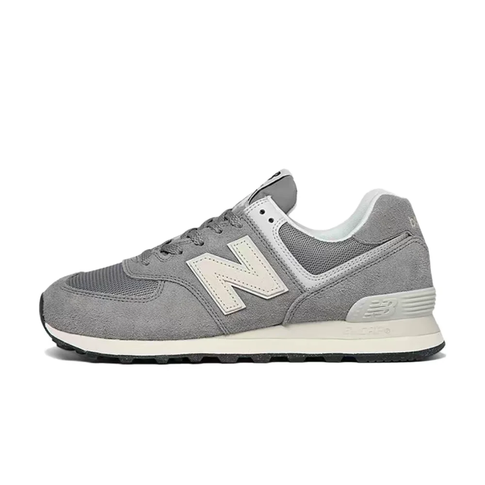New Balance NB574 Unisex Gray Low-Top Runners – Retro Casual Versatile Stylish Sole & Comfortable Durable Fit U574UL2
