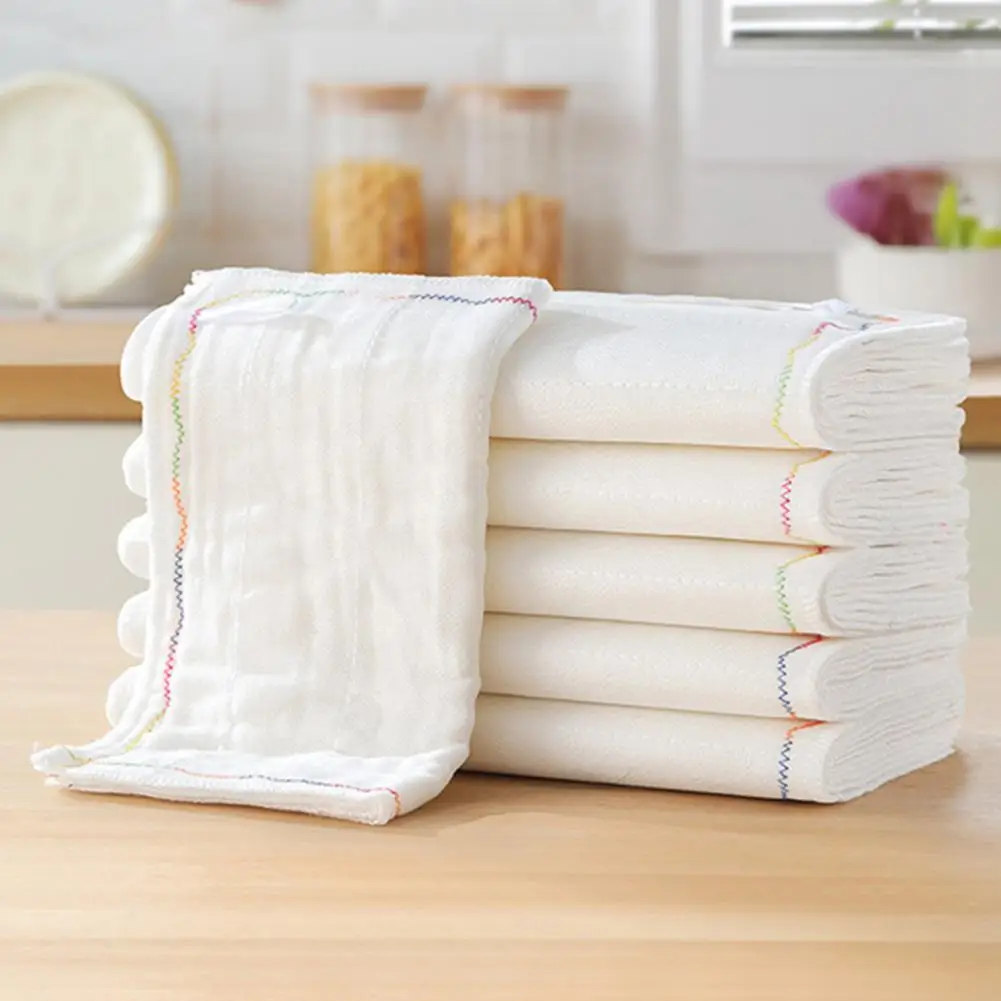 Strong Water Absorption Towel 4pcs Kitchen Dish Towels Set Soft Quick-drying Cloths Strong Water Absorption Stain-resistant