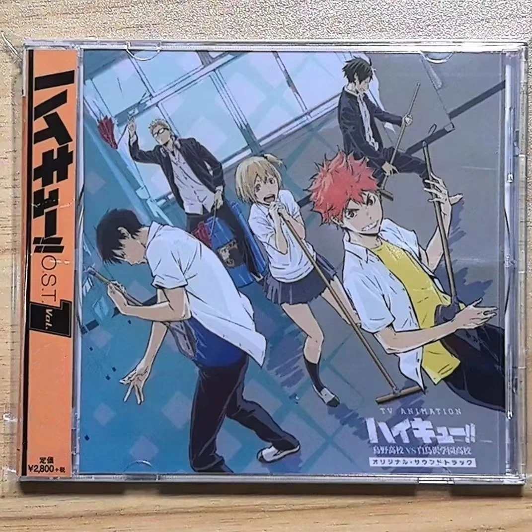 Anime Haikyuu Asami Tachibana Muziek Cd Grootste Hits Ost 2 Album Muziek Record Cosplay Walkman Auto Soundtracks Box Collectie