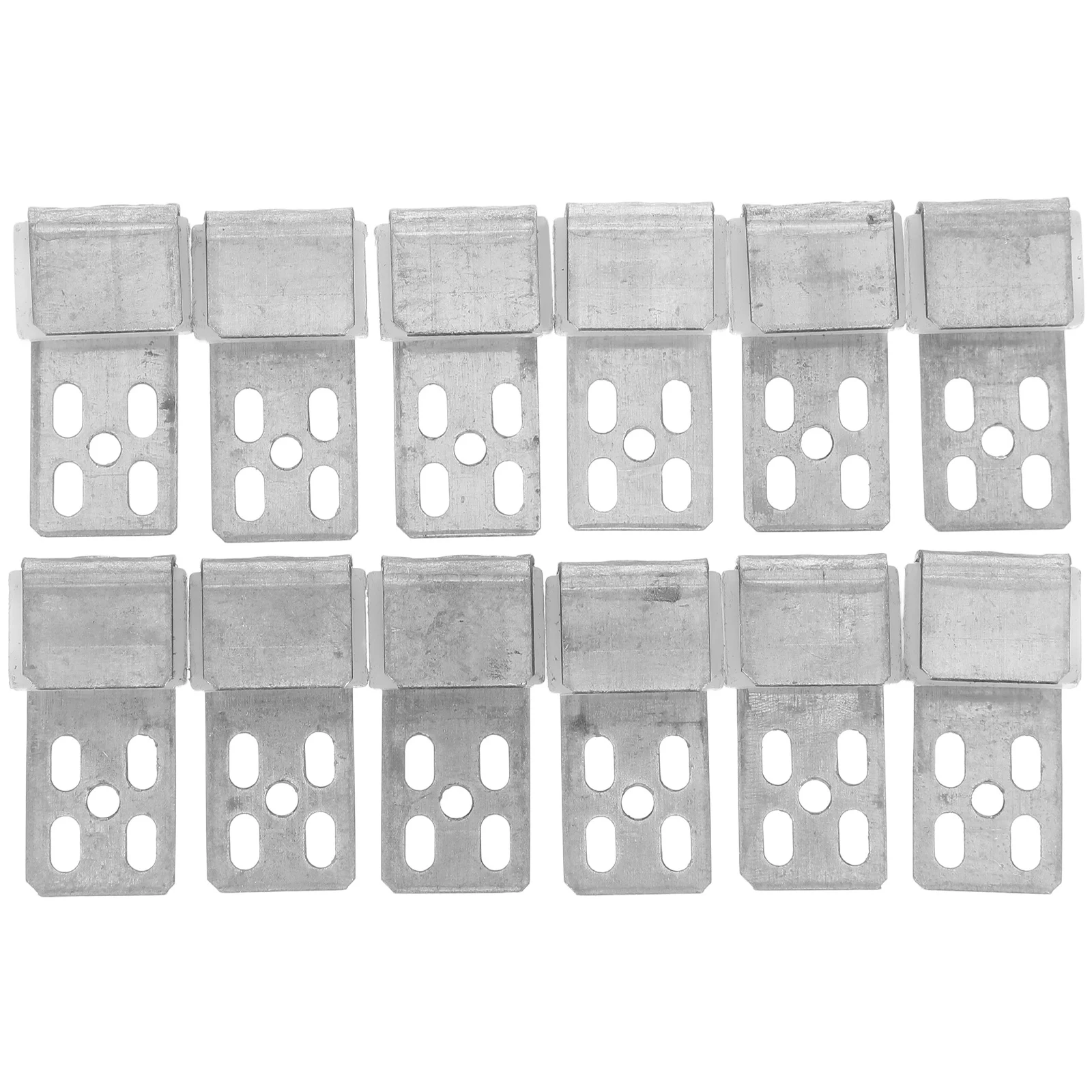12Pcs Sofa Spring Clips Bed Hardware Couch Repair Kit Sagging Cushion Support Upholstery Accessories