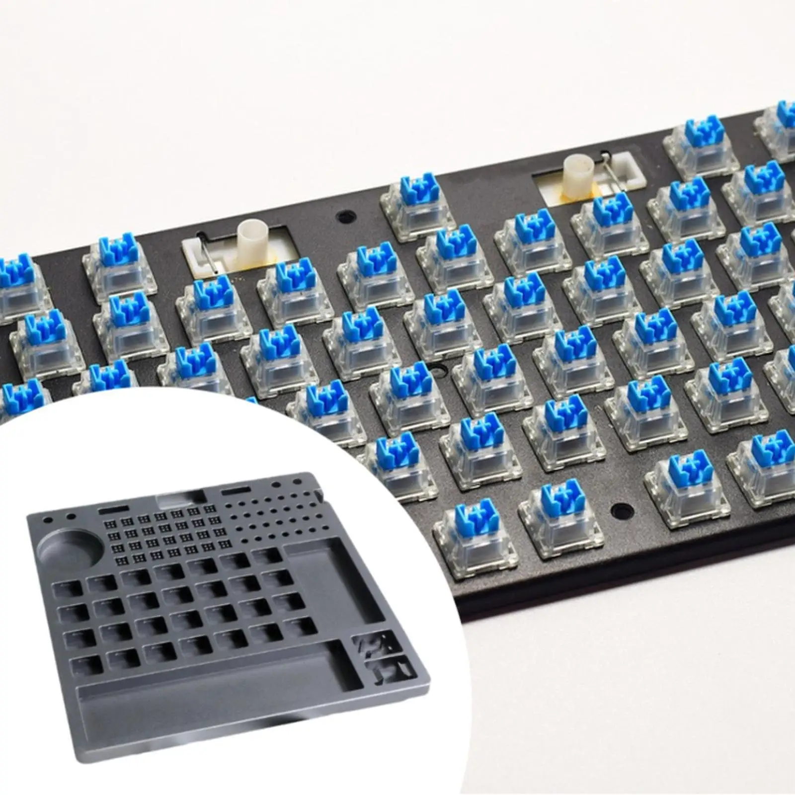 

Станция для смазки переключателя, запасные части для самостоятельного изготовления, профессиональный многоцелевой износостойкий набор для смазки для механического переключателя клавиатуры