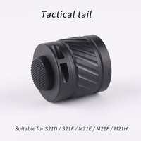 Tactical Tail for Convoy S21D / S21F / M21E / M21F / M21H Flashlight Torch Flash Light Fishing Camping Lamp Latarka