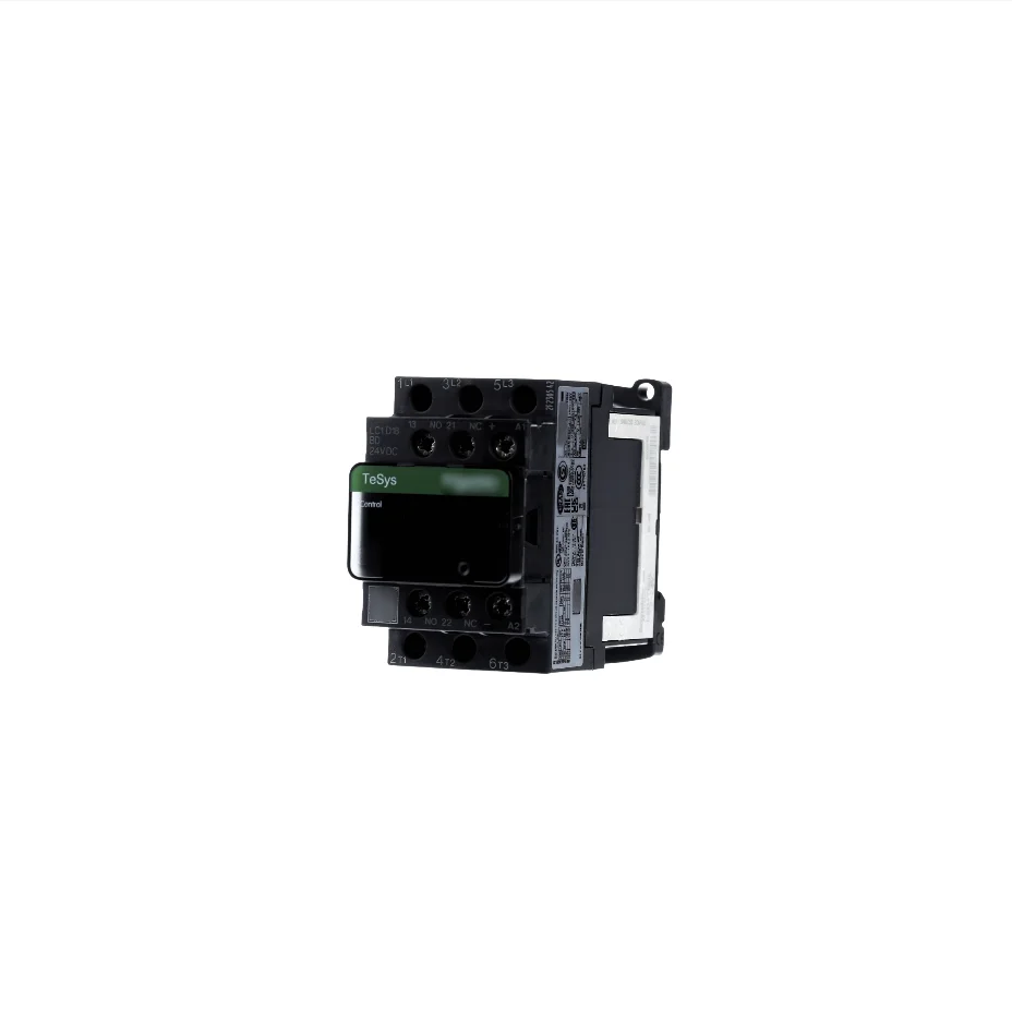 

Контактор LC1D18BD, Tesys Deca, 3P, 3NO, 18A, катушка постоянного тока 24 В, клеммы с винтовыми зажимами