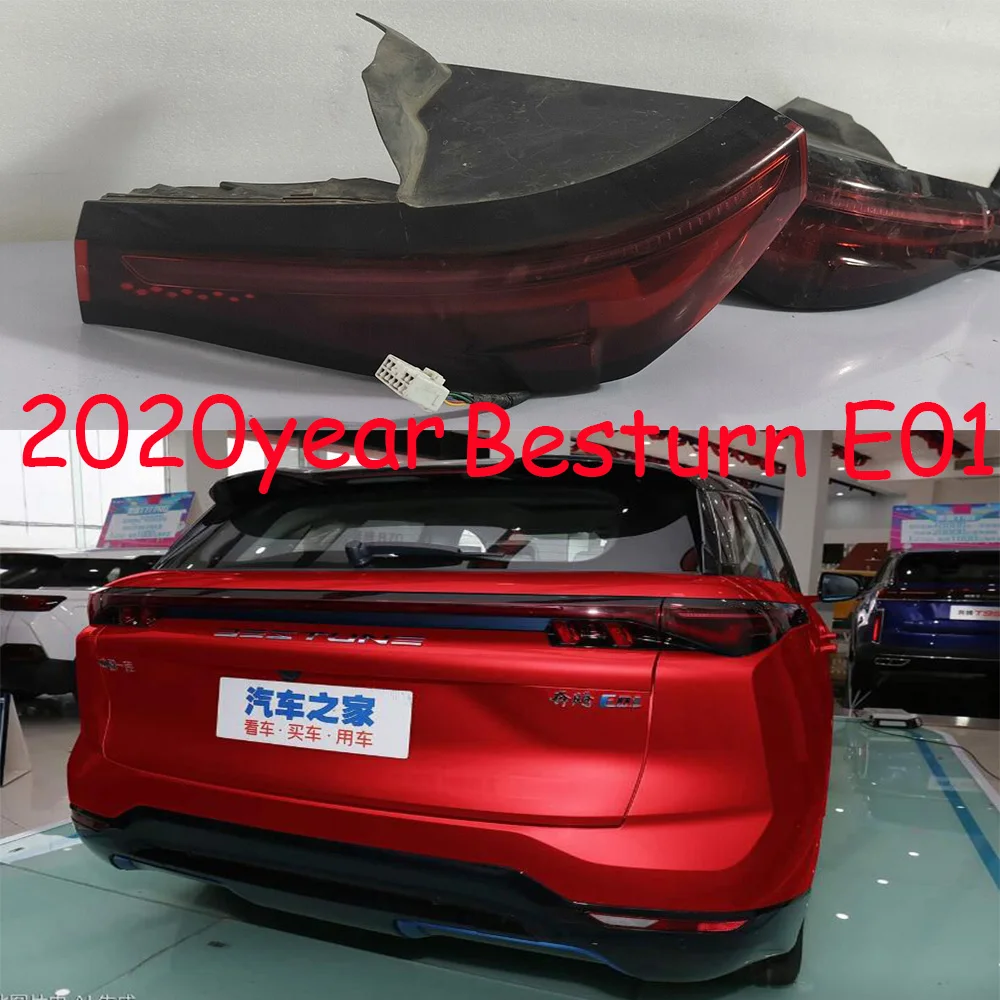 

1pcs car bumper taillamp for volkswagen Besturn E01 taillight 2020~2022y auto tail lamp for VW rear fog light