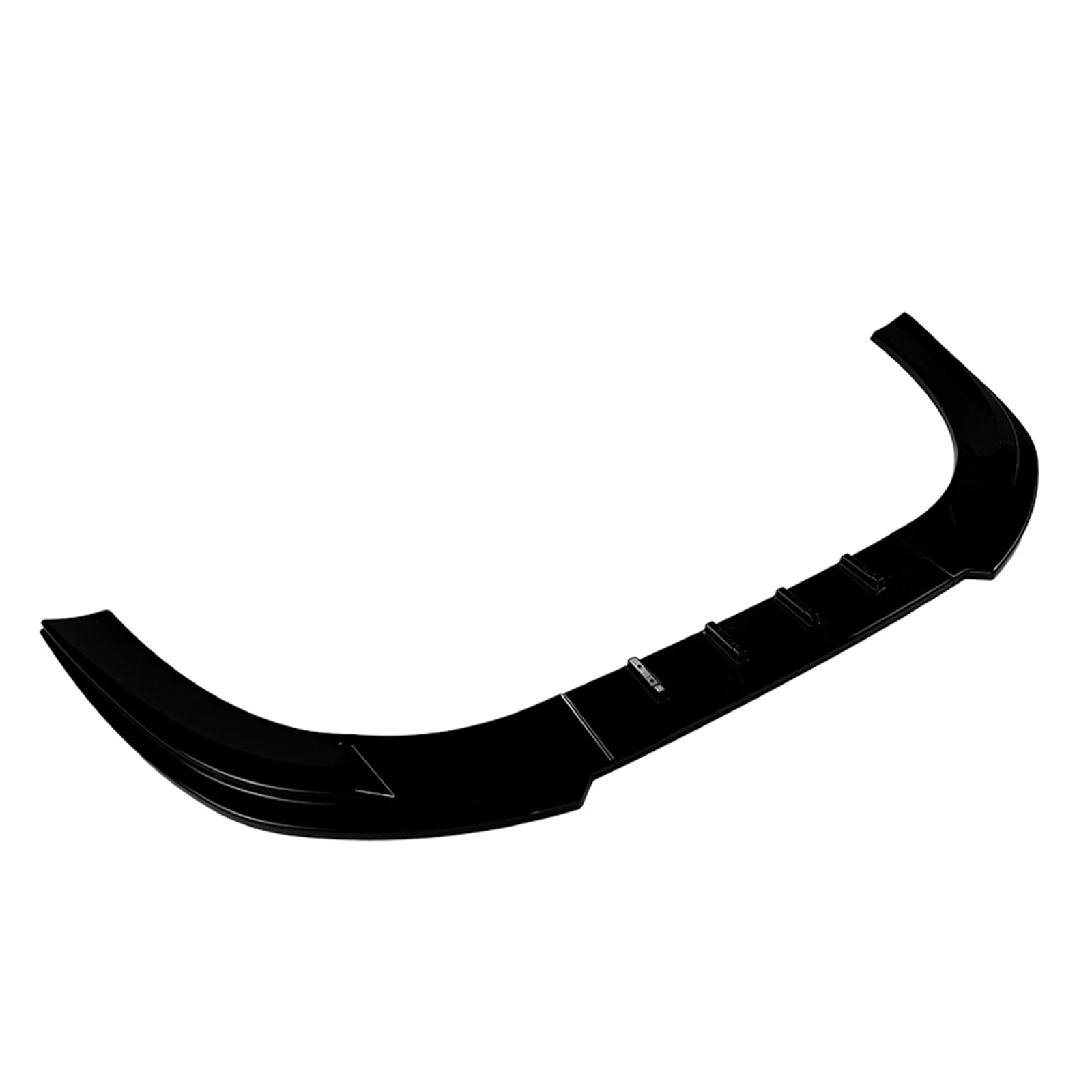 Carbon Fiber Look/Gloss Black Front Bumper Spoiler Lip Diffuser Splitter Blade For Volkswagen VW Passat B6 Standard 2005-2010
