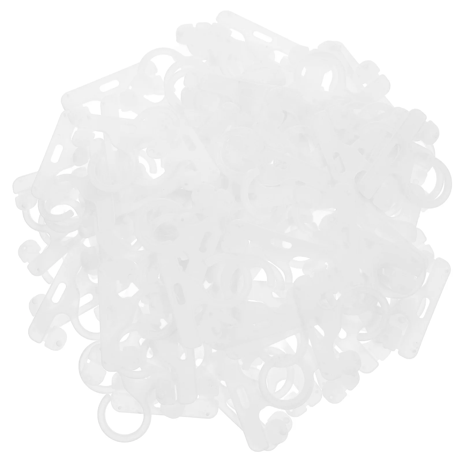 

100 PCS Moisture Absorbing Bag Hook Hooks Dehumidifier Plastic Hanging Desiccant