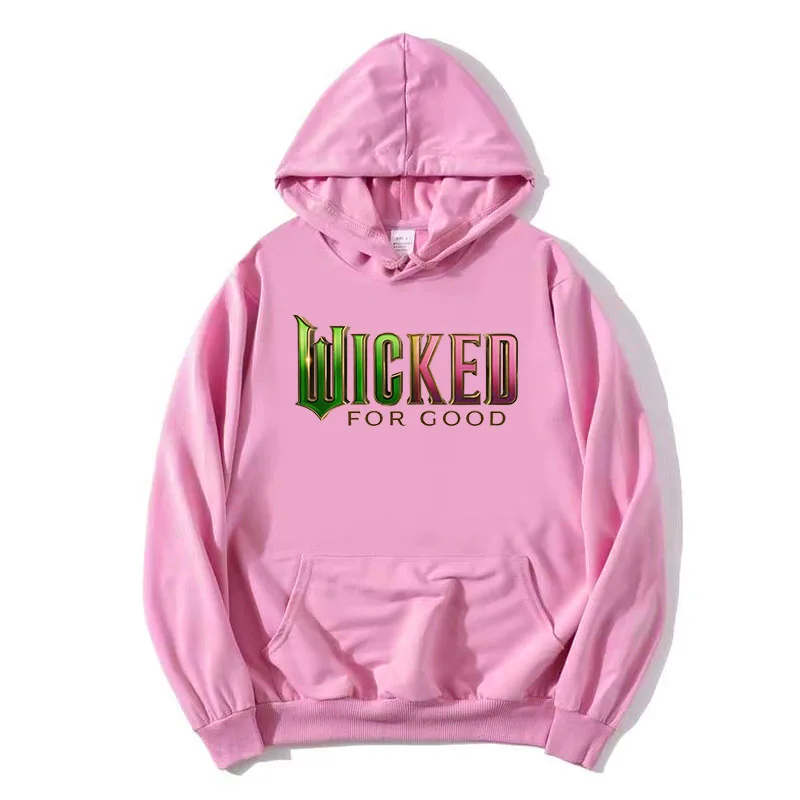 

Wicked: for Good The Soundtrack Hoodies Graphic Cynthia Erivo Ariana Grande Sweatshirts Winter Fleece Long Sleeve Pullover Women