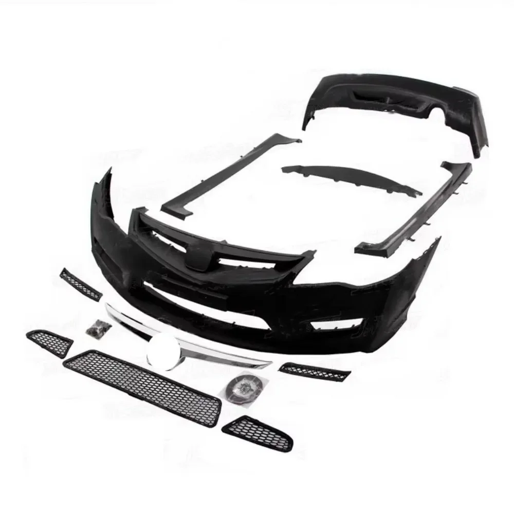 

Body Kit Front Rear Bumper Grille Mask Assembly For Honda civic FD2 2006-2010 Modified Side Skirt Auto Accessories