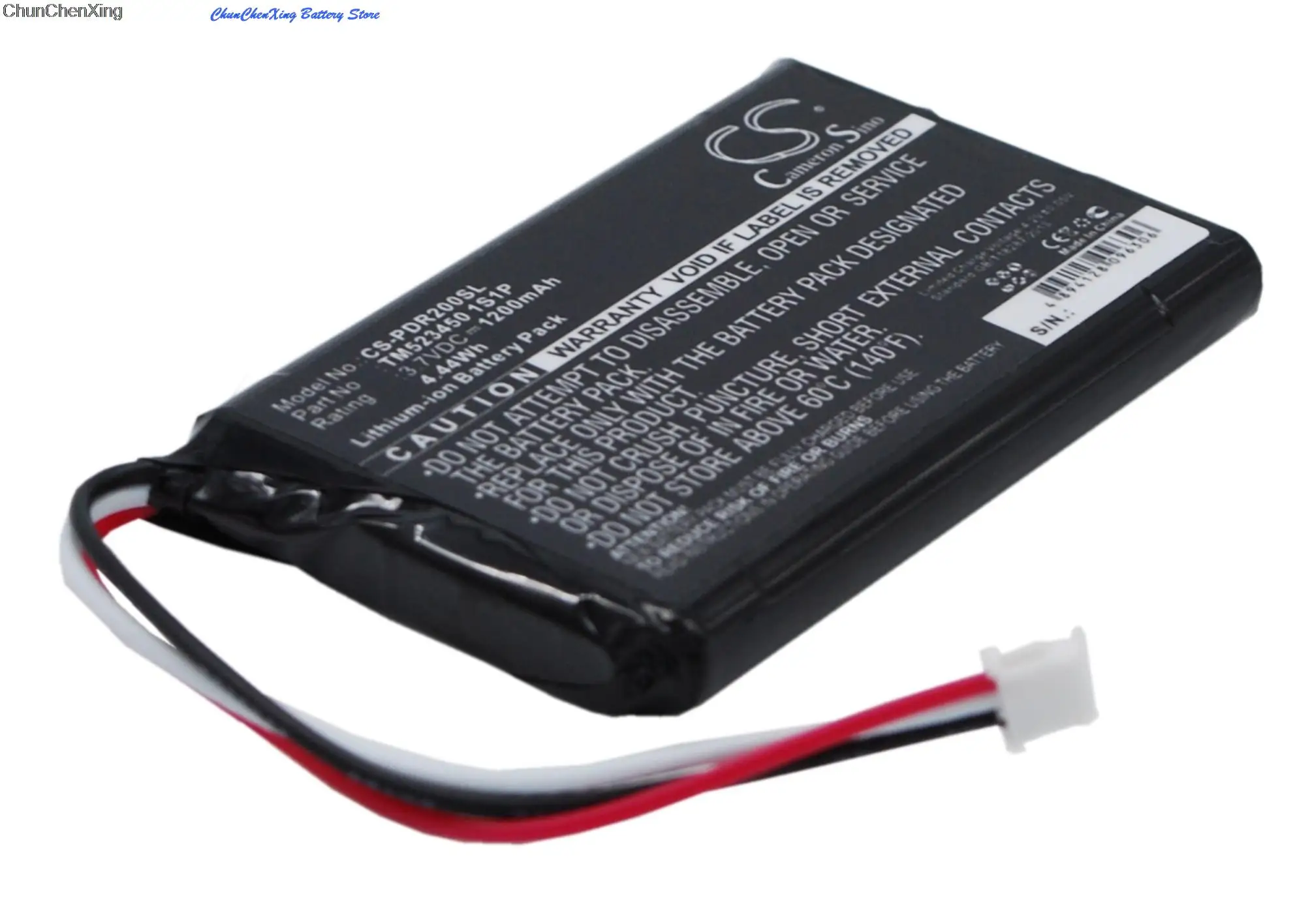 كاميرون سينو بطارية 1200 مللي أمبير TM 523450   1S1P لـ PHAROS Drive GPS 200، PDR200