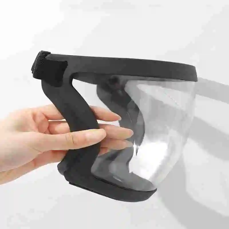 หน้ากากป้องกันความโปร่งใสสูง - กันฝุ่น/กันน้ำกระเซ็น เหมาะสำหรับเล่นกีฬา ปั่นจักรยาน ขัด ตัดหญ้า/กำจัดวัชพืช