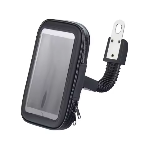 Mobile Support for The Motorcycle Bicycle Rear View Mirror Stand Mount Waterproof Scooter Motorcycle Phone Holder for Samsung