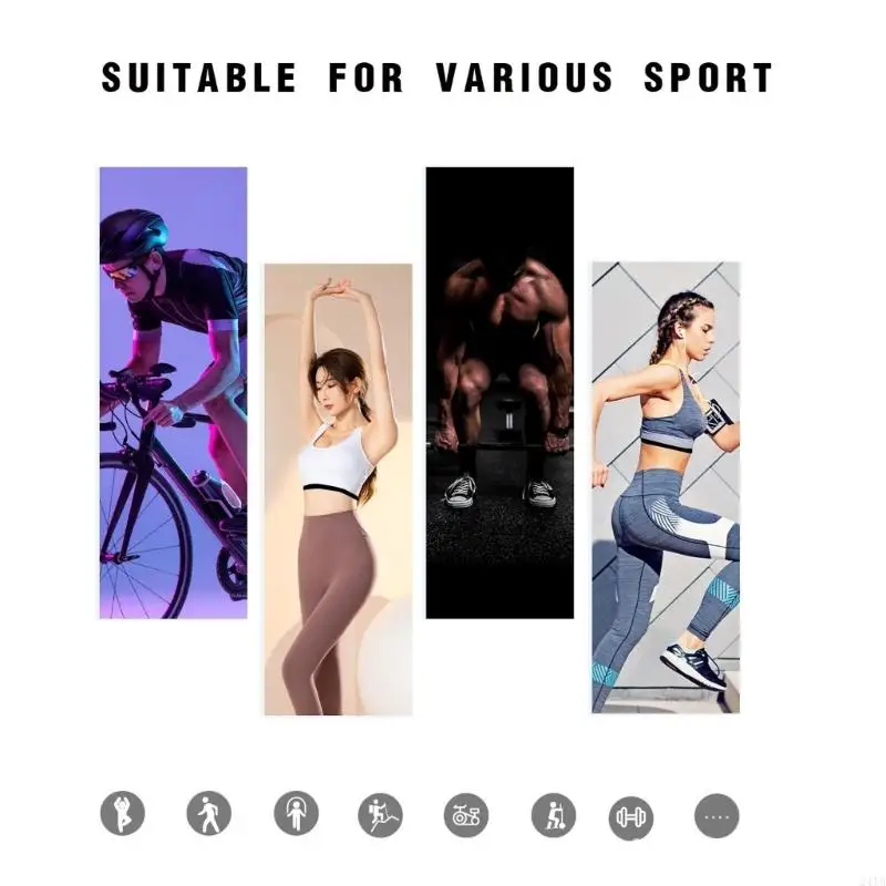 Dây đeo máy đo nhịp tim Dây đeo ngực silicon có thể điều chỉnh Dây đeo ngực linh hoạt Kết cấu silicon cho nhiều cảm biến