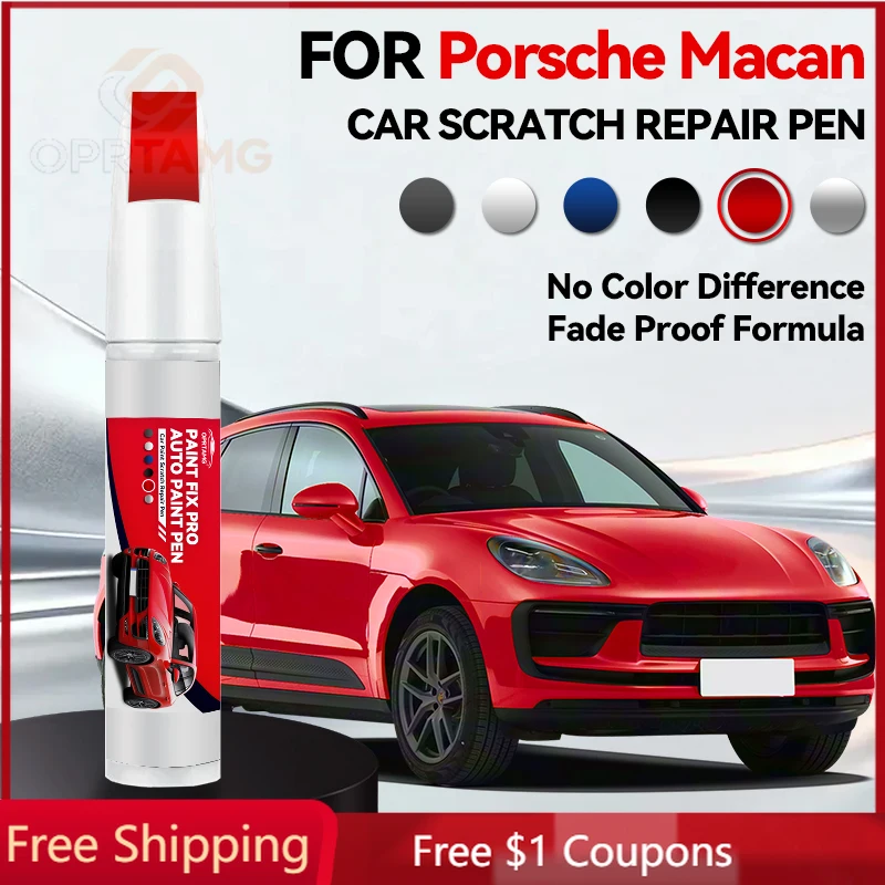Accesorios para Autos, Herramientas, Lápiz Reparador de Pintura para Porsche Macan 2014-2025, Reparación de Arañazos, Blanco S9R, Azul M9A