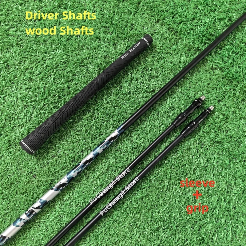 

Новые шафты для гольф-клюшек 2026 года, камуфляжные, черные, R/SR/S/X, графитовые, для драйверов и вудов, с бесплатной сборкой, втулкой и рукояткой