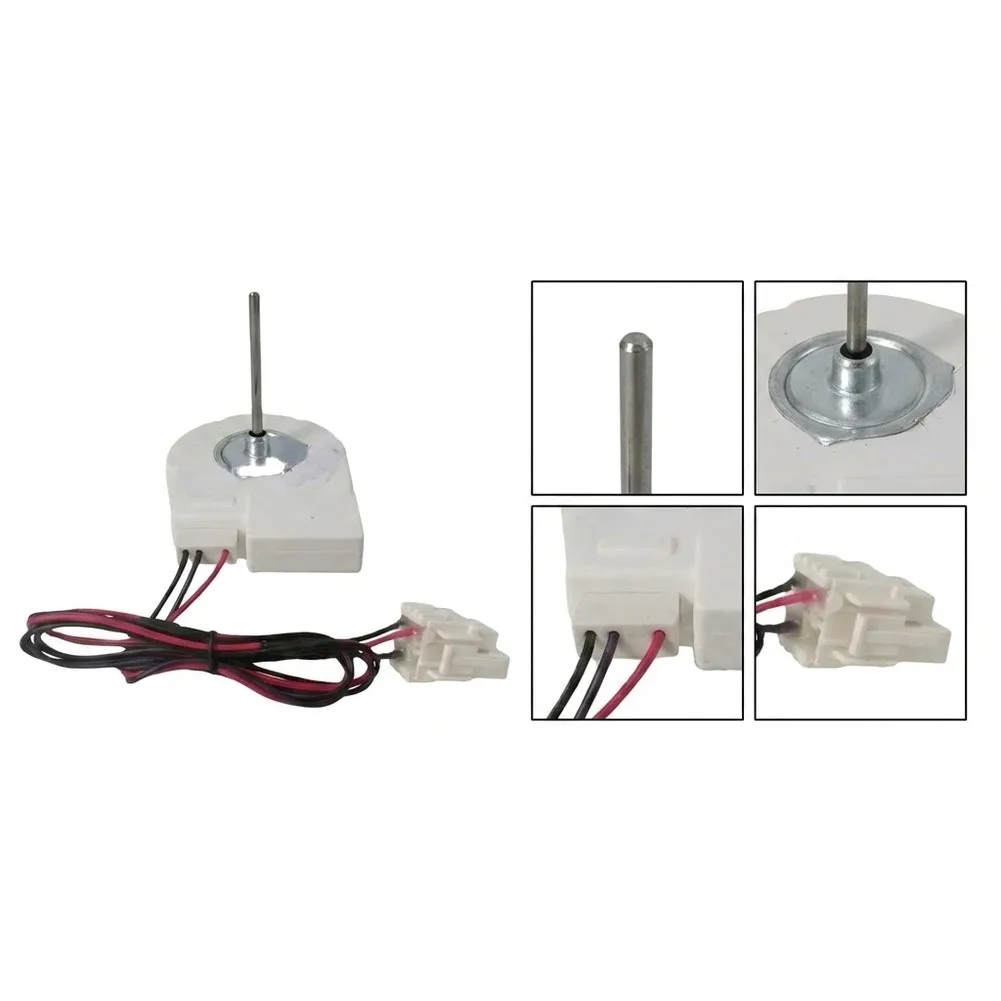 ESE5508WD Fan Motor for Refrigerator Cooling Applications - Brushless DC Quiet Efficient 8x5x5cm Pre-Assembled Unit