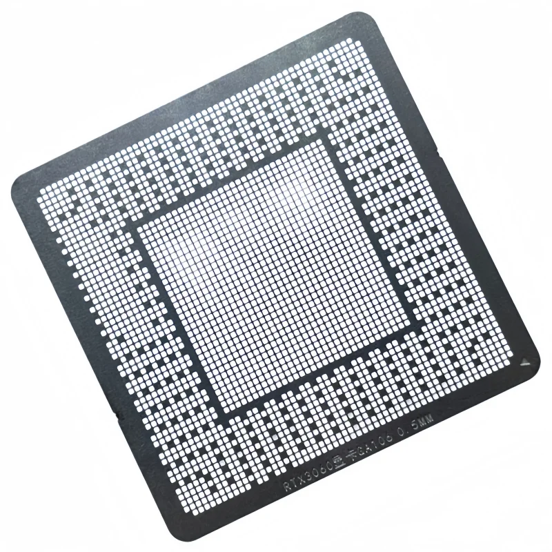 

Direct heating 90X90 BGA Reballing Stencil RTX3060 3070 4070 GA104-300-A1 GA104-150-A1 GA104-875-A1 GA104-401-A1
