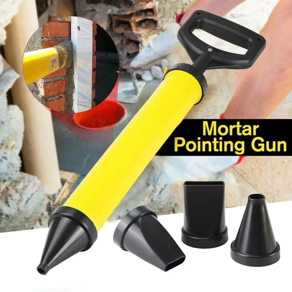 Application Pumping Gun with 4 Nozzles, Hand Tools, Slurry Gun, Cement and Lime Pump, Mortar Sprayer, Slurry Filling Tools