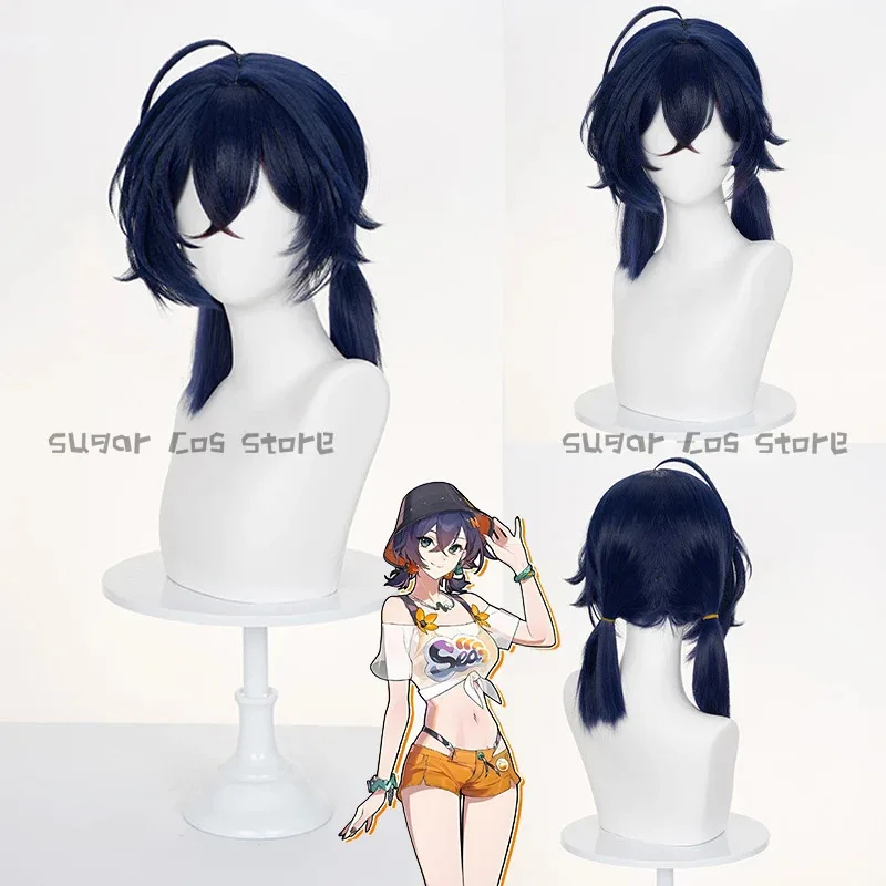 LQGame Zenless Zone Zero Belle Cosplay disfraz peluca traje de baño sombrero verano traje de baño pendientes sombreros Phaethon Wise fiesta de Halloween