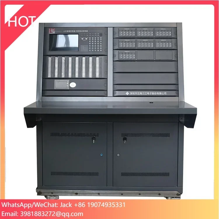 

7.4 Inch 16-Grey-Scale Lcd Display Non-Polarity Two-Bus Intelligent Programming Mode Addressable Fire Alarm Control Panel