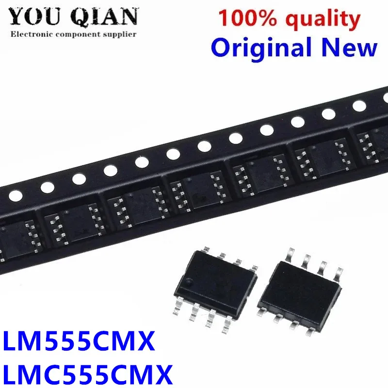 10pcs/lot LMC555 LMC555CMX LMC555 LMC555CM LM555CMX LM555CM LM555 SOP-8 CMOS Timer IC