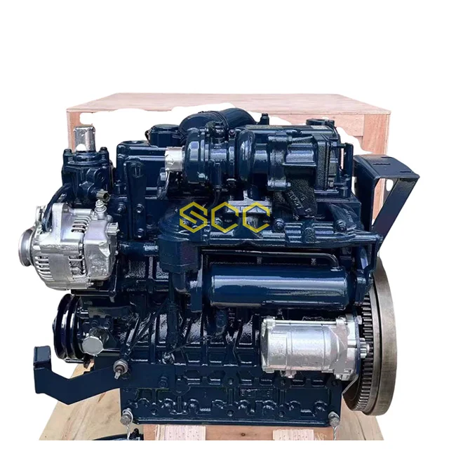 Kubota Excavator Tractor New Complete Engine V1505 V2203 V2403 V2607 V3300 V3307 V3800 D1105  D1703 D1803 D1902 Engine Assembly