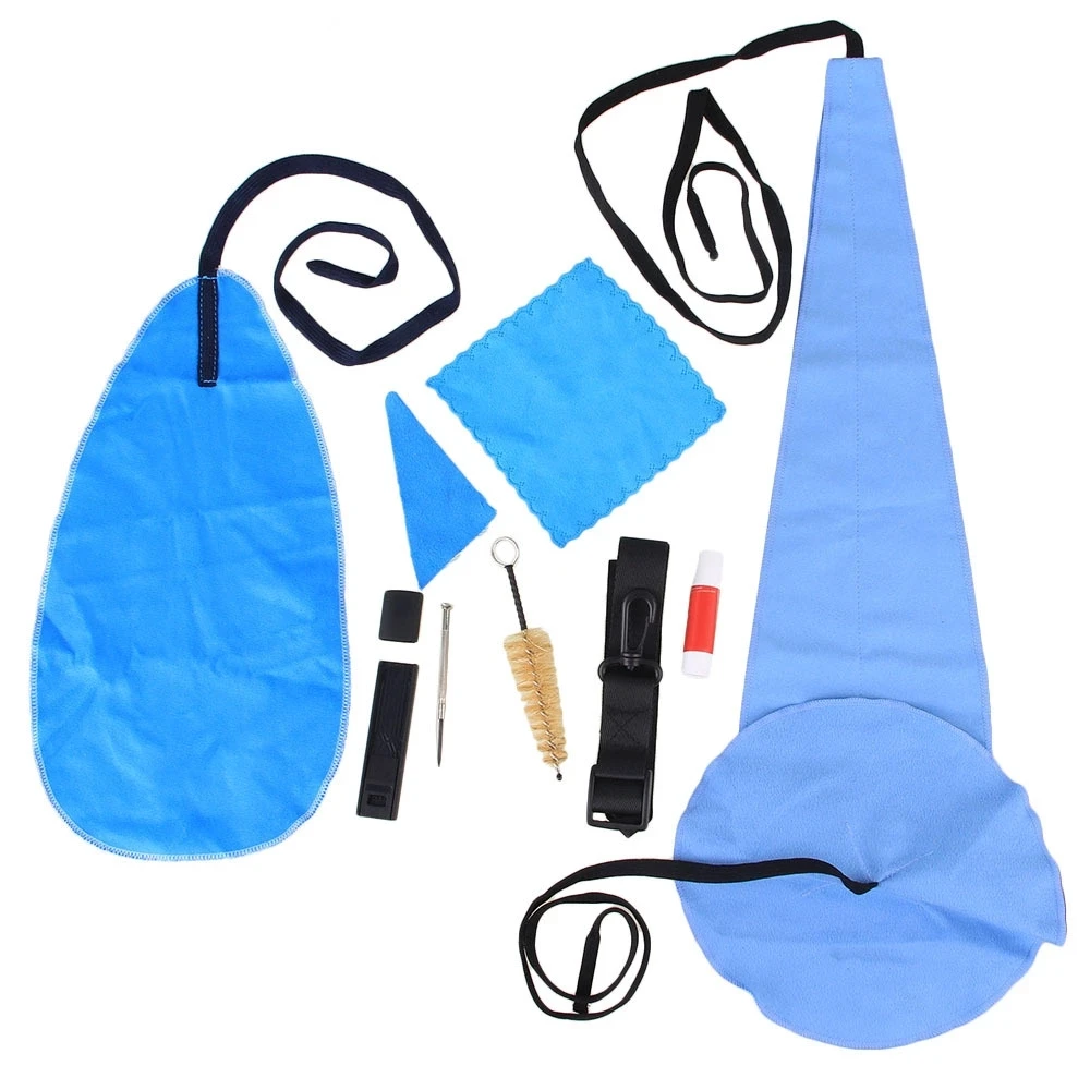 

10 шт. техническое обслуживание приборов по уходу за чистой тканью подушки Рид Чехол Отвертка Набор для очистка саксофона техническое обслуживание