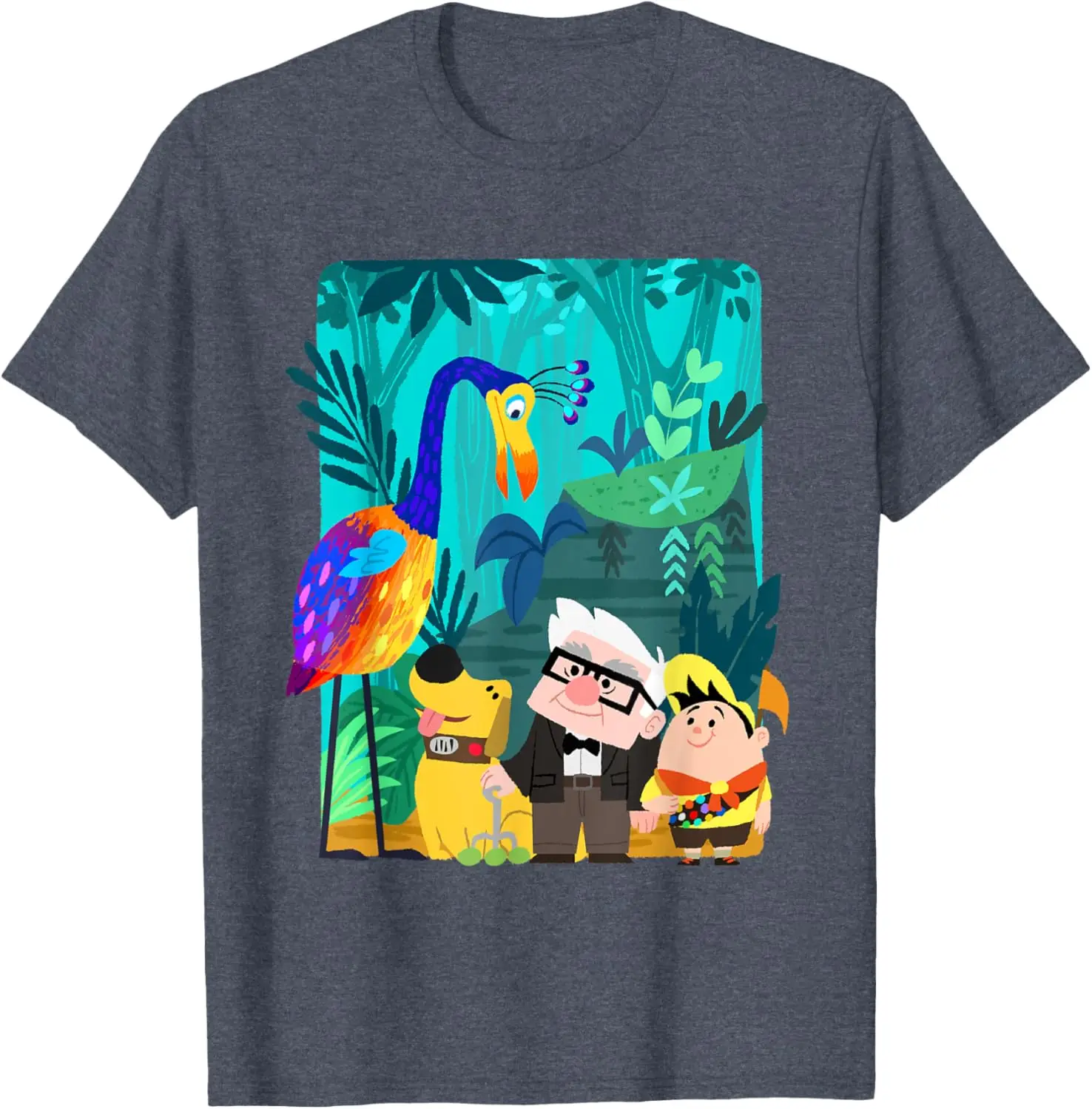 تي شيرت ديزني وبيكسار أب كارل راسل دوج كيفن بارادايس فولز #3