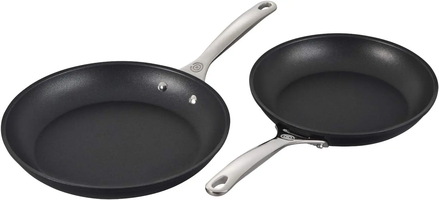 

Toughened Nonstick PRO Cookware Set, 2 pc. (9.5" & 11" Fry Pan)