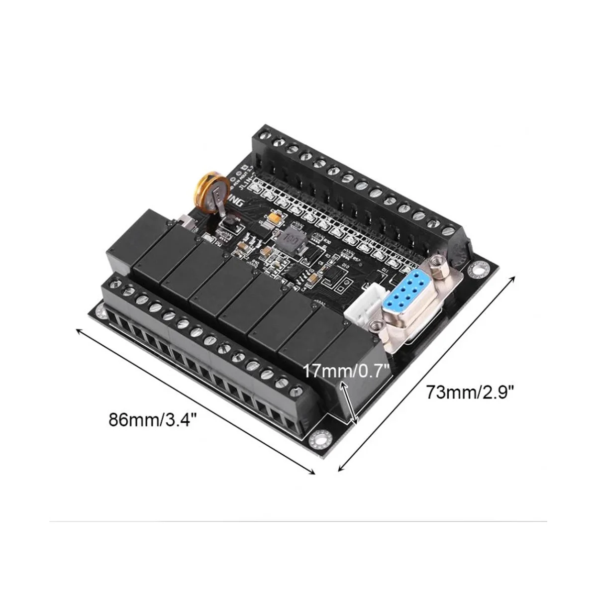 FX1N-20MR DC 24V PLC Regulator Industrial Control Board PLC Programmable Logic Controller