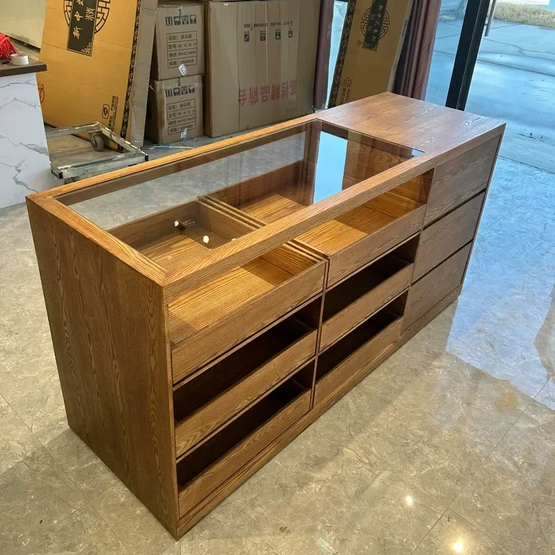 Clothing Store Nakajima Table Display Table Side Cabinet Locker Paint Decorative Cabinet Ornament Booth Display Display Table