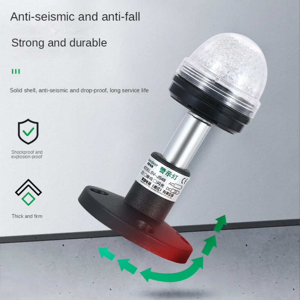 Rood Groen Geel Zoemer 220 V 24 V 12 V Waarschuwingslichten 3 Lagen Waarschuwingssignaal Lamp Machine Tool signaal Licht Alarm Indicator