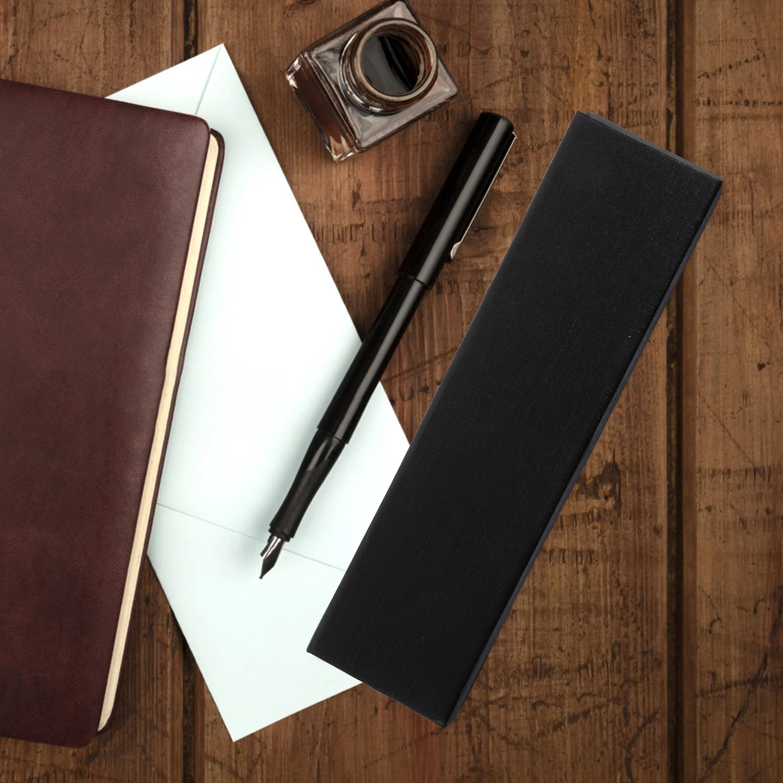 

3pcs Fountain Case Gift Packaging Fountain Box Single Pen Holder For Pen Cloth Box Case Storage Wrapping Pouch