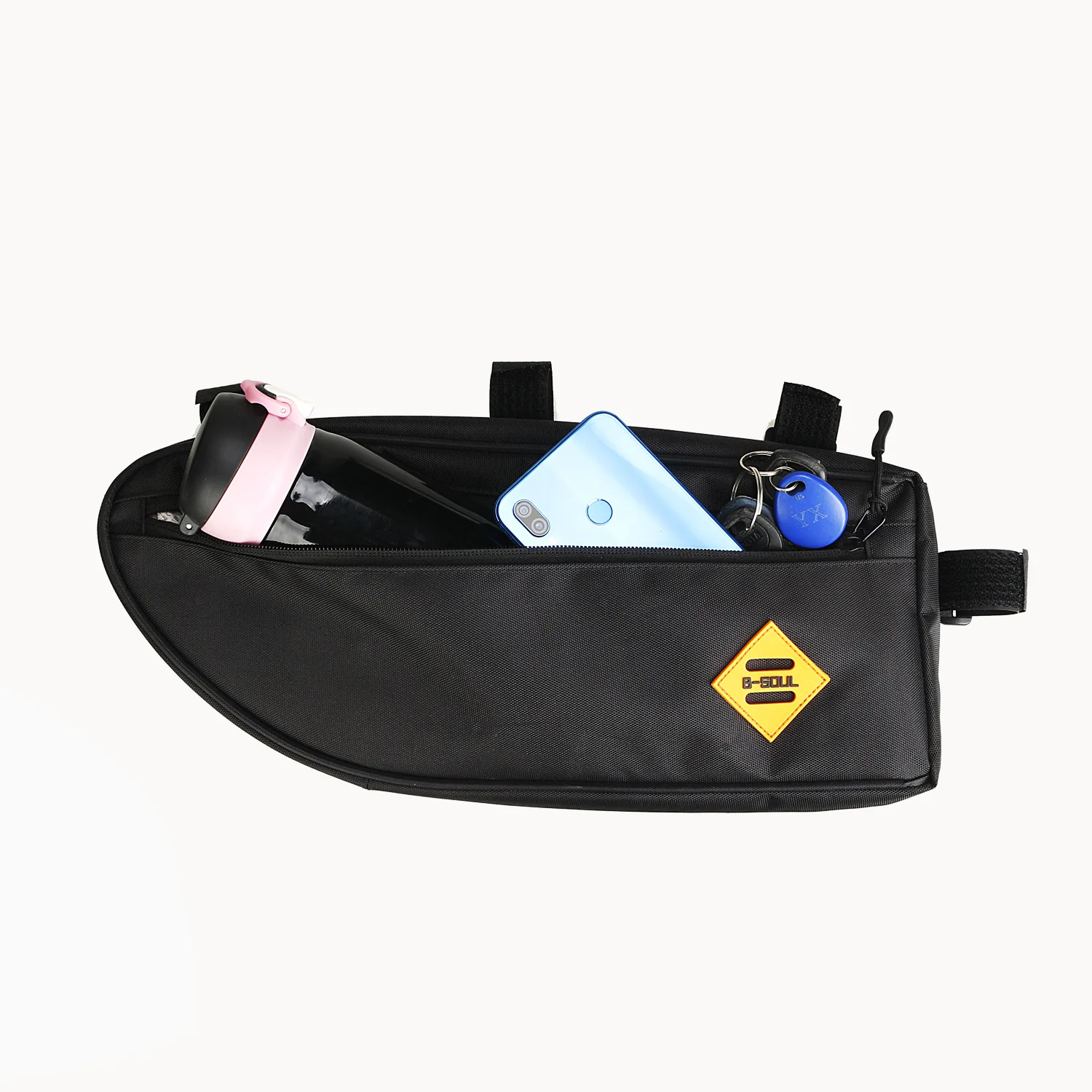 Bicycle Front Tube Bag Waterproof Frame Triangle Cycling Pannier Packing Pouch Nylon MTB Road Phone Tool Bag Bike For Super73