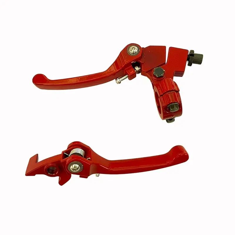 AliExpress 1 Pair 22mm 7/8" Folding Handlebar Aluminum Clutch Brake Lever For 50cc 110cc 125cc 200cc TTR SSR Apollo 125 Pit Dirt Bike