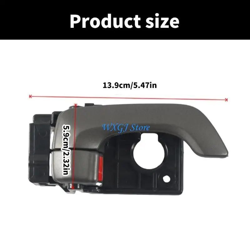 37JE 4pcs ABS ประตูจับรอยขีดข่วนทน Handle 826102G000 เปลี่ยนสไตล์ภายในอัพเกรดอะไหล่รถยนต์สำหรับรถยนต์