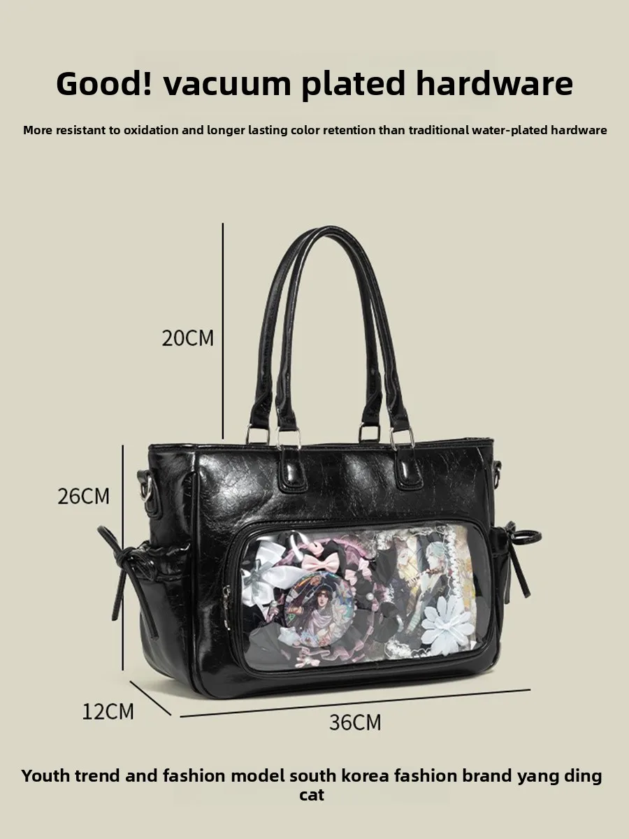 

Large Capaci Knot Women's Bapa oulder Bag Commuter Bag Soft PU Leather Casual Sle Youth Friendly